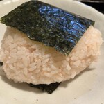 大衆酒場 絆 - 明太子混ぜ込みおにぎり