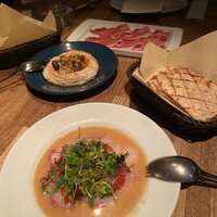 CICADA - ハムス、真鯛のカルパッチョ