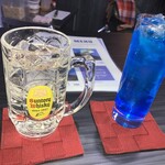 MAHO堂 - 左:山崎贅沢ﾊｲﾎﾞｰﾙ  右:滝川発祥ﾎﾟｶﾌﾞﾙ