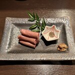 鴨料理専門店 鴨亭 - 鴨ソーセージ