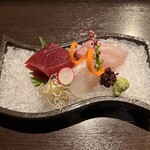 鴨料理専門店 鴨亭 - お造り盛り合わせ