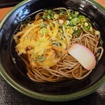 麺２ - かき揚げそば  450円