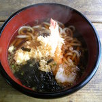 そば処 まつや - そば屋だけどありました 「 天ぷらうどん（温） 」