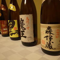 弥助 - 焼酎いろいろあります
