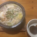 うどん匠人 岡本 - 湯気が立ち上る