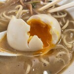すずめ食堂 - 濃口中華そば 味玉 1,070円