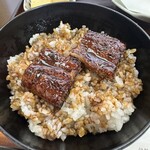 川十 - 変更うな丼小2切れ