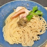 なにわ麺次郎 雅 - ハルユタカ麺と雑穀麺の合盛り
