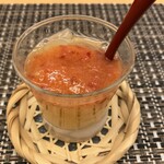 菜のはな - すももと夕顔のデザート