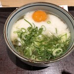 てんぷら・そば 門左衛門 - 月見とろろそば