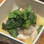 SUMIBI STEAK 藤間 - めぼうの白ワイン蒸し