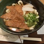 さぬきや - きつねうどん。
