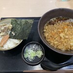 ゆで太郎 - 料理写真:朝食セット焼鯖ごはん