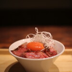 麺屋 こくう - ローストビーフ丼