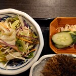 料理屋 兆治 - ドレッシング変わったかな？