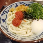 丸亀製麺 - 料理写真:明太釜玉うどん (並)