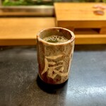 寿し辰 - 辰。
      静岡ですもの、緑茶は最高です♪