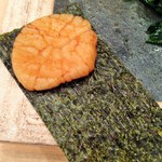 寿し ひでたか - (2014.11) ほたての磯辺巻き