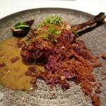 （2014/9月昼）フランス産　山鳩のローストとそのユイヌ・ボロネーズ