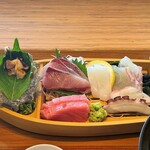 平戸瀬戸市場 レストラン - 平戸瀬戸刺身盛り