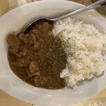 岡山ジンギスカン結 - 〆のラムカレー700円