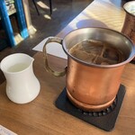 カサブランカ - ドリンク写真:アイスカフェオレ450円