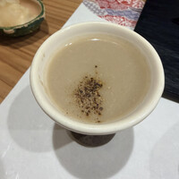 築地 すし Omakase - 舞茸のすりながし