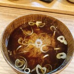 温々 - お味噌汁。