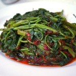 NO SIGNBOARD SEAFOOD - 空芯菜