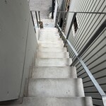 麺処 ゆずラボ｡ - 2階から下を見下ろす景色