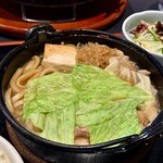 炭火焼肉くらた - 牛ホルすき・肉増し定食(\1,500)