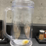 麺処 ゆずラボ｡ - 柚子?入りお水ピッチャー