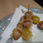 いち藤 - 銀杏の天ぷら