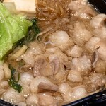 炭火焼肉くらた - 牛ホルすき・肉増し定食(\1,500)