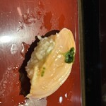 築地 男前鮓 - サワラの炙り