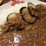 レードル - ナスと挽肉のカレー