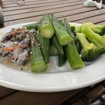 クッチーナ デル カンポ - サラダバーからの