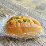 パン ネスト - 料理写真:かぼちゃとベーコンとチーズのサンド♡
お初だ♡