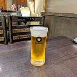 はげ天 - 生ビール 680円