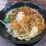 ばーばらラーメン - 油そば　並でも大盛り