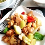 中国名菜 敦煌 - 鶏肉とカシューナッツの炒め