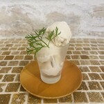 エコモレストラン - 植物性原料100%。不耕起栽培大豆を使ったクリーミーバニラアイス。