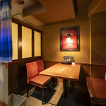 晴快荘 - 個室テーブル