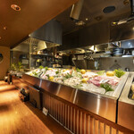 晴快荘 - カウンター