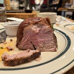 マロリーポークステーキ - 断面図