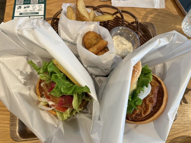 フレッシュネスバーガー 仙台泉プレミアム・アウトレット店 - 泉中央（ハンバーガー）の写真