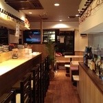 鉄板居酒屋OHANA - カウンタ席、テーブル席、掘りごたつ席があります！