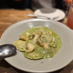 RIGOLETTO　WINE　AND　BAR - ピスタチオソースのパスタ