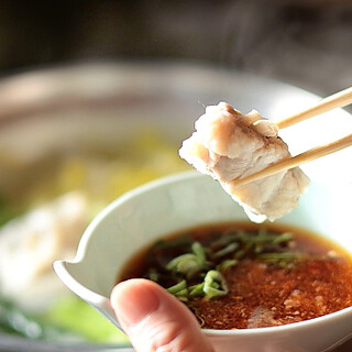 だいだいを半年間寝かして作る、自家製ポン酢も魅力のひとつ