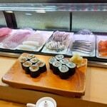 鮨処 匠 - 穴きゅうと小鰭ガリシソ巻き